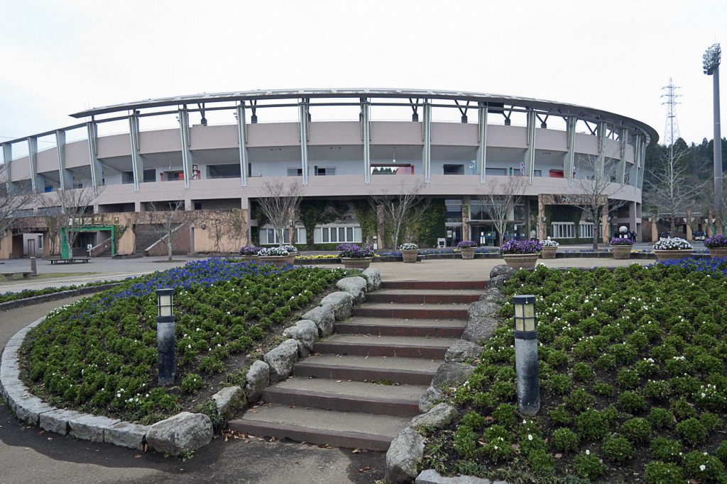 生目の杜運動公園のアイビースタジアムのイメージ